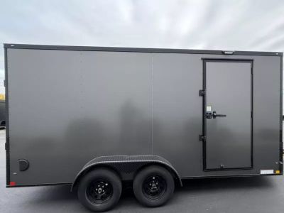 New 2026 Diamond Cargo 7' x 16' TA V-Nose Enclosed Trailer / 5 Year Warranty