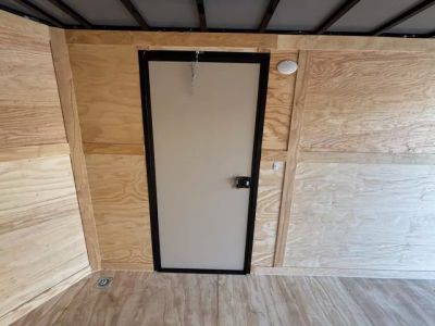 New 2026 Diamond Cargo 7' x 14' TA V-Nose Enclosed Trailer / 5 Year Warranty