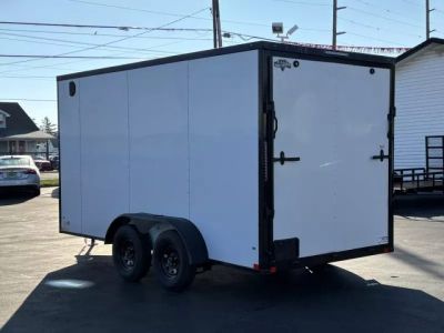 New 2026 Diamond Cargo 7' x 14' TA V-Nose Enclosed Trailer / 5 Year Warranty
