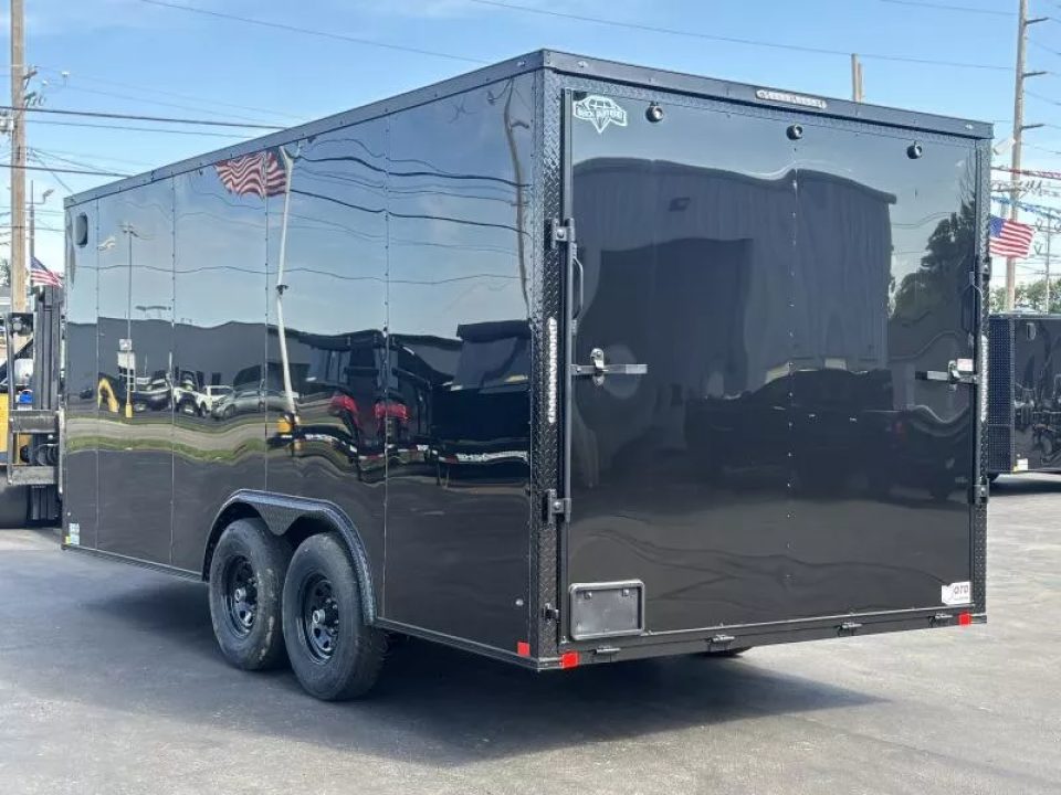 New 2026 Diamond Cargo 8.5 x 18' TA V-Nose Enclosed Trailer / 5 Year Warranty