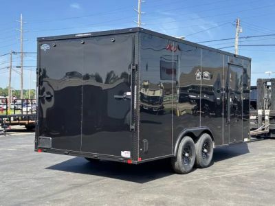 New 2026 Diamond Cargo 8.5 x 18' TA V-Nose Enclosed Trailer / 5 Year Warranty
