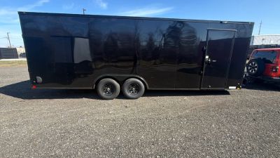 New 2026 Diamond Cargo 8.5' X 24' TA V-Nosed Enclosed Trailer/ 5 Year Warranty