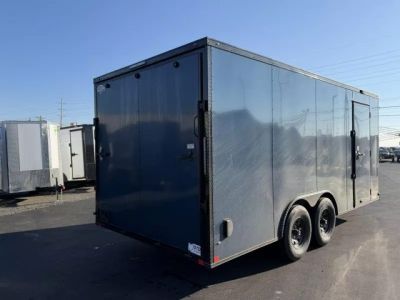 New 2026 Diamond Cargo 8.5 x 18' TA V-Nose Enclosed Trailer / 5 Year Warranty