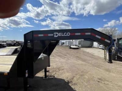 New 2026 Delco Gooseneck Deckover 32' 22,999#LB GVWR