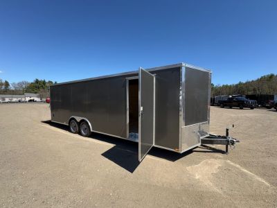 New 2026 Panther Cargo 8.5X24 +2ft V-Nose / .080 Polycore/ 6'6" interior -7000 GVW