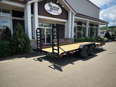 New CAM Superline 7' x 20' Angle Equipment Trailer 15.4K