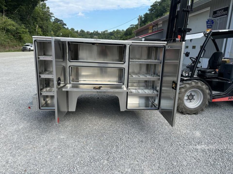 New Martin Truck Bodies Aluminum HSB Service Body 8' DRW 57" Tall Compartments