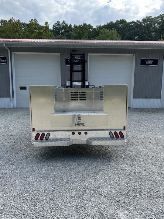 New Martin Truck Bodies Aluminum HSB Service Body 8' DRW 57" Tall Compartments