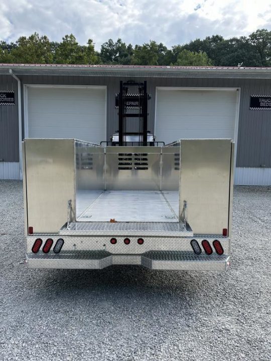 New Martin Truck Bodies Aluminum HSB Service Body 8' DRW 57" Tall Compartments
