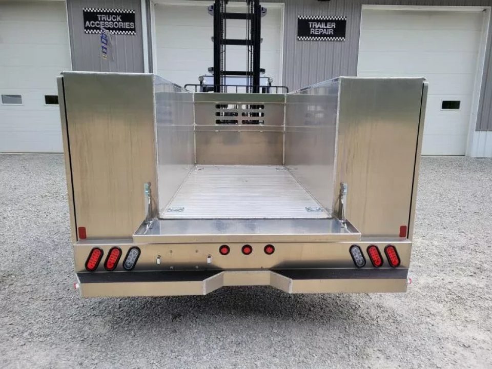 New Martin Truck Bodies Aluminum HSB Service Body 8' DRW 57" Tall Compartments SMOOTH APPEARANCE