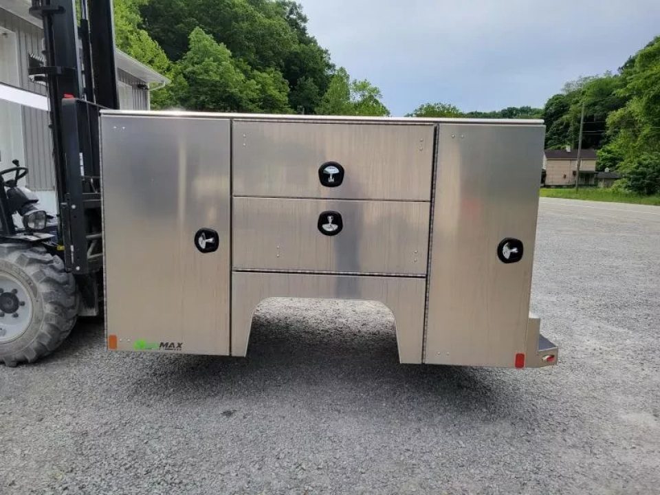 New Martin Truck Bodies Aluminum HSB Service Body 8' DRW 57" Tall Compartments SMOOTH APPEARANCE