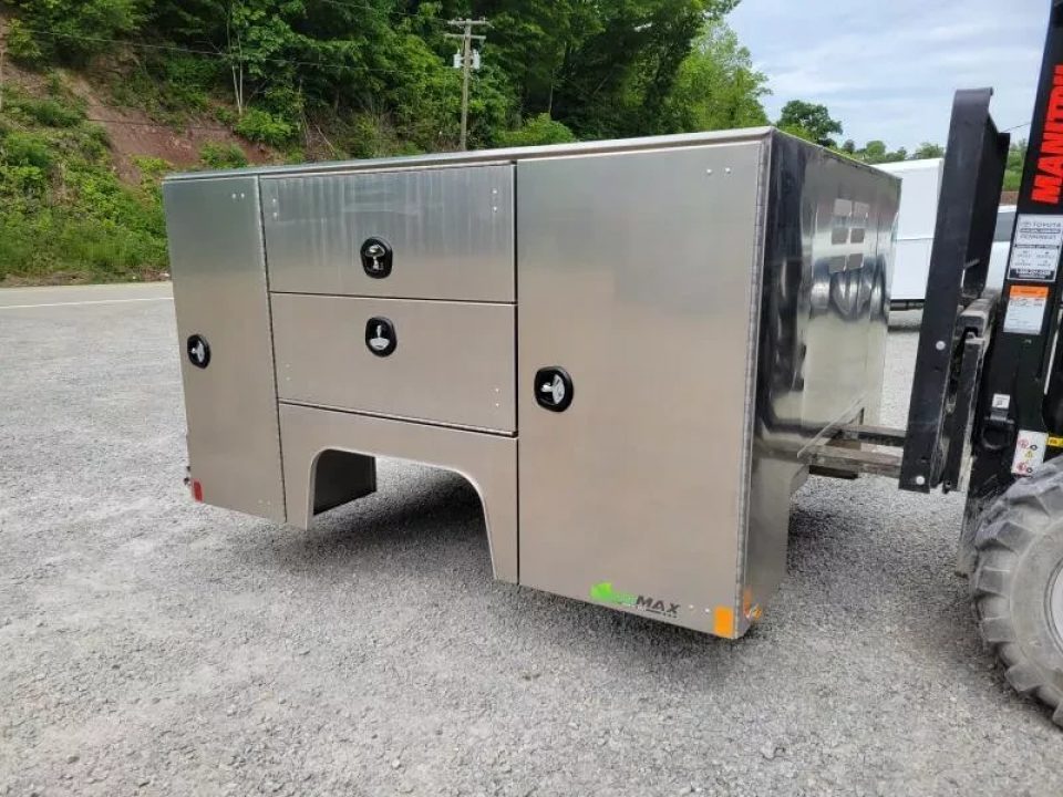 New Martin Truck Bodies Aluminum HSB Service Body 8' DRW 57" Tall Compartments SMOOTH APPEARANCE