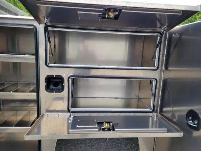 New Martin Truck Bodies Aluminum HSB Service Body 8' DRW 57" Tall Compartments SMOOTH APPEARANCE