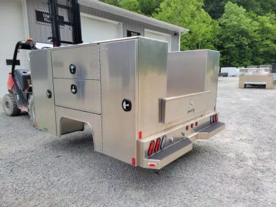New Martin Truck Bodies Aluminum HSB Service Body 8' DRW 57" Tall Compartments SMOOTH APPEARANCE