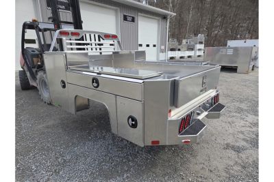 New Martin Truck Bodies Aluminum Gooseneck Service Body SRW 8' SMOOTH APPEARANCE