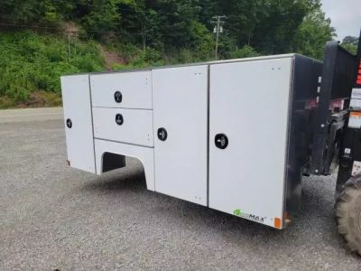 New Martin Truck Bodies Aluminum HSB Service Body DRW 84" CA Cab and Chassis 57" Tall Compartments