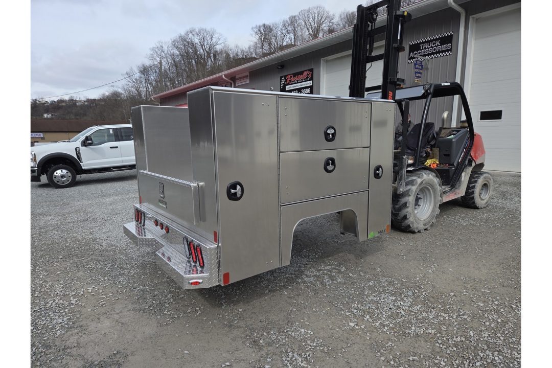New Martin Truck Bodies Aluminum HSB Service Body 6.5' Shortbed SRW HSB 57" Tall Compartments Ford/GM