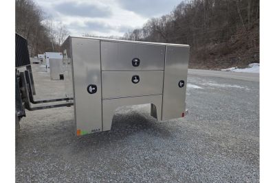 New Martin Truck Bodies Aluminum HSB Service Body 6.5' Shortbed SRW HSB 57" Tall Compartments Ford/GM