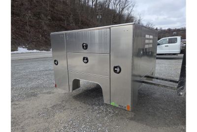 New Martin Truck Bodies Aluminum HSB Service Body 6.5' Shortbed SRW HSB 57" Tall Compartments Ford/GM