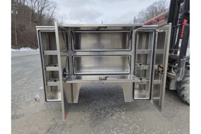 New Martin Truck Bodies Aluminum HSB Service Body 6.5' Shortbed SRW HSB 57" Tall Compartments Ford/GM