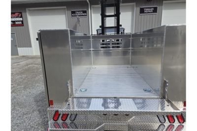 New Martin Truck Bodies Aluminum HSB Service Body 6.5' Shortbed SRW HSB 57" Tall Compartments Ford/GM