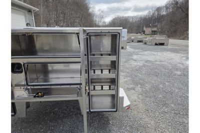 New Martin Truck Bodies Aluminum HSB Service Body 6.5' Shortbed SRW HSB 57" Tall Compartments Ford/GM