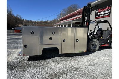 New Martin Truck Bodies HSB Service Body DRW 84" CA Cab and Chassis 57" Tall Compartments