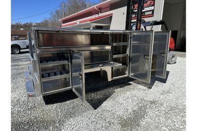 New Martin Truck Bodies HSB Service Body DRW 84" CA Cab and Chassis 57" Tall Compartments