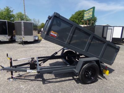 New 2027 Covered Wagon Trailers D-4X8X2X3 Dump Trailer