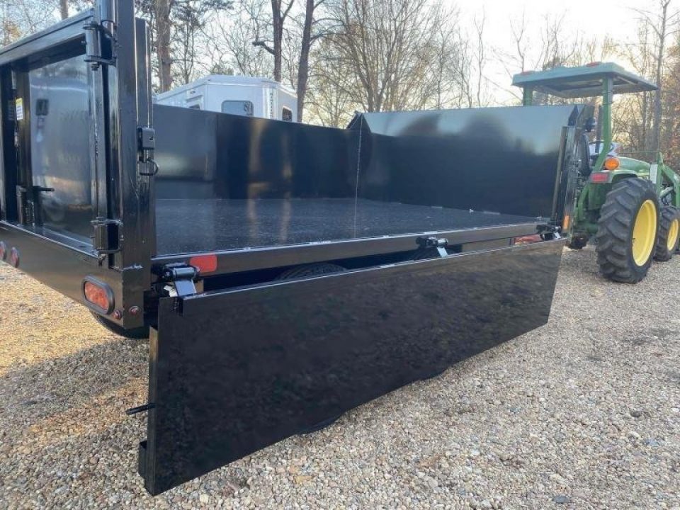 New 2027 Homesteader Trailer 6X10 10K Deckover Dump Trailer