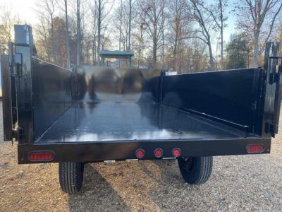 New 2027 Homesteader Trailer 6X10 10K Deckover Dump Trailer