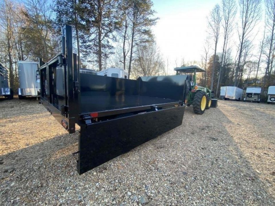 New 2027 Homesteader Trailer 6X10 10K Deckover Dump Trailer