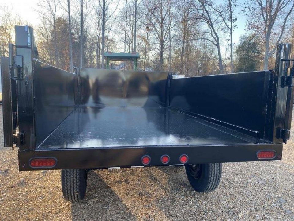 New 2027 Homesteader Trailer 6X10 10K Deckover Dump Trailer