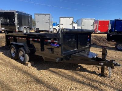 New 2027 Hawke Trailers 7X14 14K Low Pro Dump Trailer