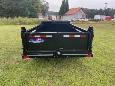 New 2027 Hawke Trailers 6x12 Low Pro Dump Trailer