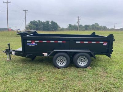 New 2027 Hawke Trailers 6x12 Low Pro Dump Trailer