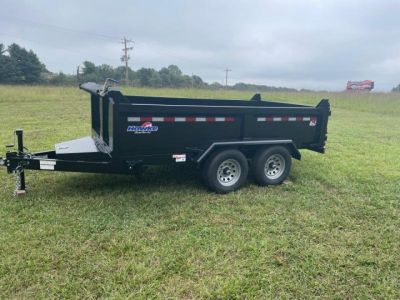 New 2027 Hawke Trailers 6x12 Low Pro Dump Trailer
