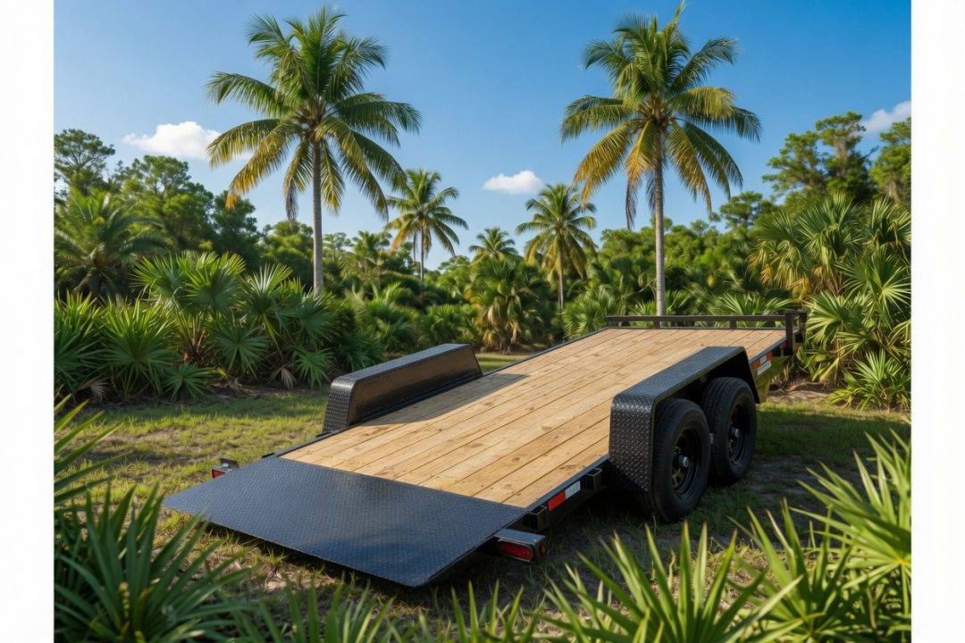 New 2026 Triple Crown Trailers 7x18 Hydraulic Power Tilt Trailer – 10K GVWR | Heavy-Duty Trailer Tilt Trailer