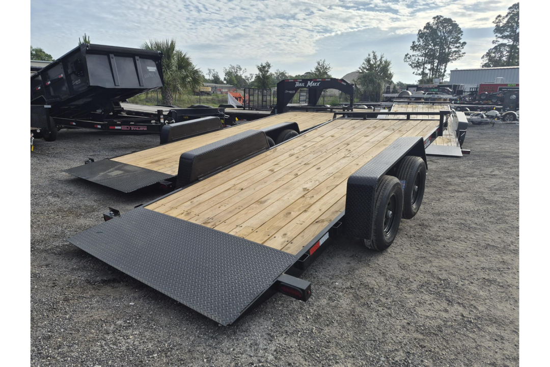 New 2026 Triple Crown Trailers 7x18 Hydraulic Power Tilt Trailer – 10K GVWR | Heavy-Duty Trailer Tilt Trailer