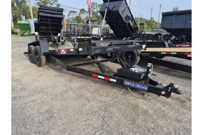 New 2026 Triple Crown Trailers 7x18 Hydraulic Power Tilt Trailer – 10K GVWR | Heavy-Duty Trailer Tilt Trailer