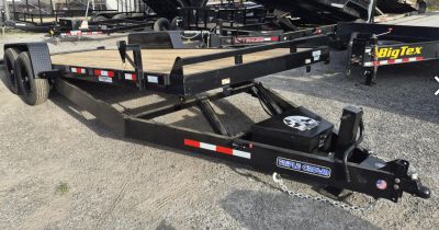 New 2026 Triple Crown Trailers 7x18 Hydraulic Power Tilt Trailer – 10K GVWR | Heavy-Duty Trailer Tilt Trailer