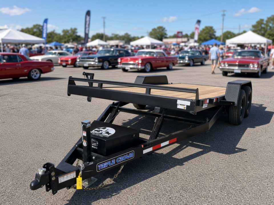 New 2026 Triple Crown Trailers 7x20 Hydraulic Tilt Trailer for Sale | 14K GVWR Trailer Tilt Trailer