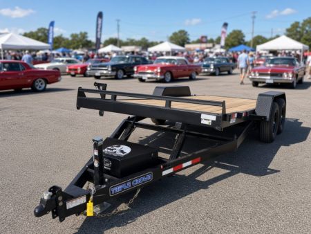 New 2026 Triple Crown Trailers 7x20 Hydraulic Tilt Trailer for Sale | 14K GVWR Trailer Tilt Trailer
