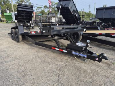 New 2026 Triple Crown Trailers 7x20 Hydraulic Tilt Trailer for Sale | 14K GVWR Trailer Tilt Trailer