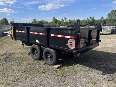New 2026 Homesteader Trailer 6 X 12 FT DUMP TRAILER WITH TARP KIT DECKOVER 9950 GVWR