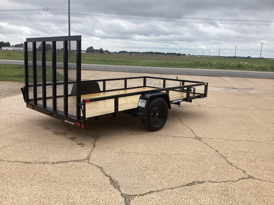 New 2026 Sure-Trac 82x12 (3K) Single Axle Utility Trailer