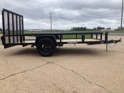 New 2026 Sure-Trac 82x12 (3K) Single Axle Utility Trailer