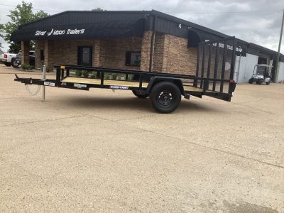 New 2026 Sure-Trac 82x12 (3K) Single Axle Utility Trailer