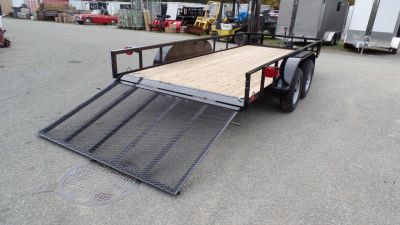 New 2026 Premier Trailers Inc. 6.5X16 Landscape Trailer, 7,000 lb. GVWR Utility Trailer