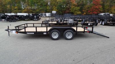 New 2026 Premier Trailers Inc. 6.5X16 Landscape Trailer, 7,000 lb. GVWR Utility Trailer